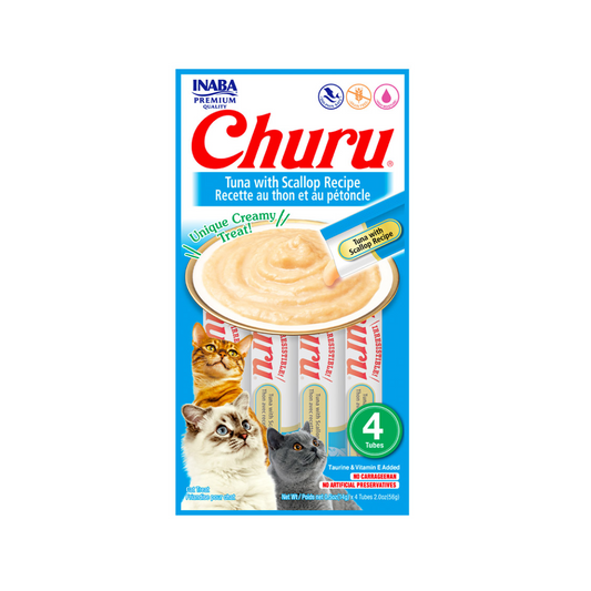 CHURU ATÚN CON OSTIONES - 56 GR