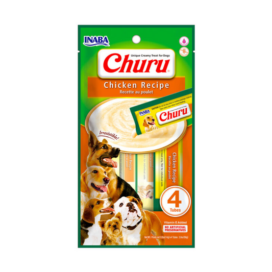 INABA CHURU PERRO - POLLO - 56 GR