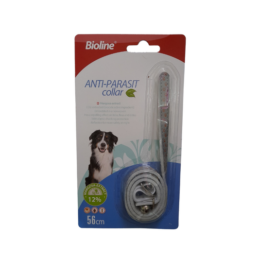 BIOLINE - COLLAR ANTIPARASITARIO PARA GATOS Y PERROS