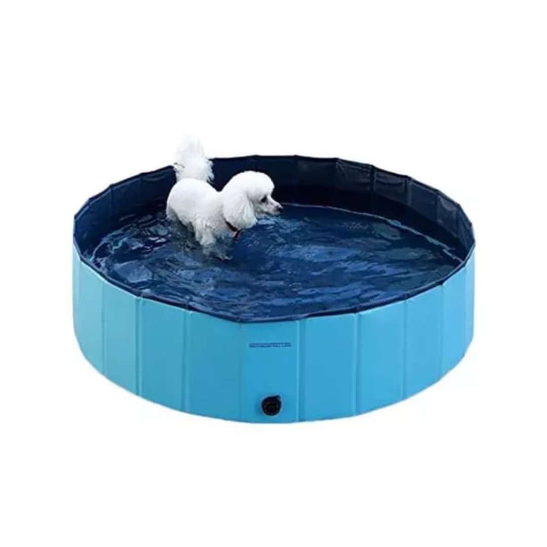 PISCINA PLEGABLE PARA MASCOTAS 30 X 160  CM