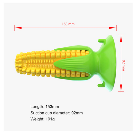 JUGUETE VENTOSA INTERACTIVA PALO MOLAR CHOCLO PARA MASCOTAS