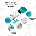 Cargar la imagen en la vista de la galería, BOTELLA DE AGUA MULTIFUNCIONAL PARA MASCOTAS 3 EN 1
