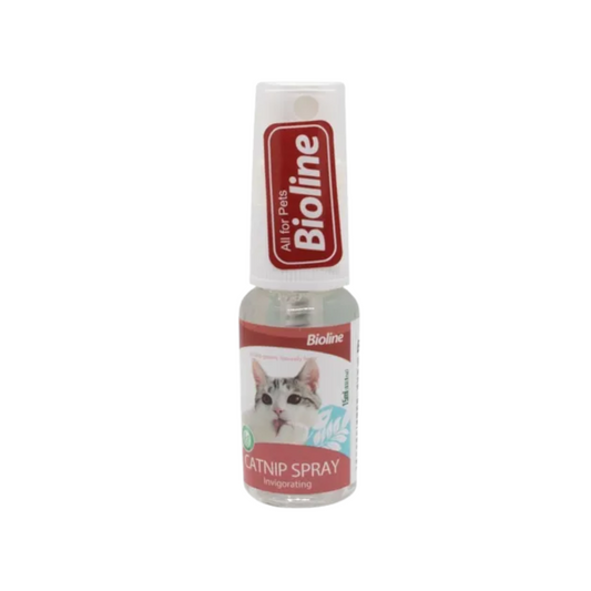 BIOLINE - CATNIP SPRAY 15 ML + PELUCHE PESCADO